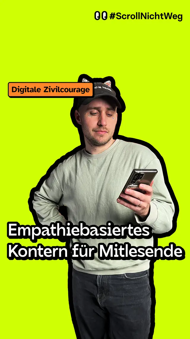 Empathiebasiertes Kontern f&uuml;r Mitlesende