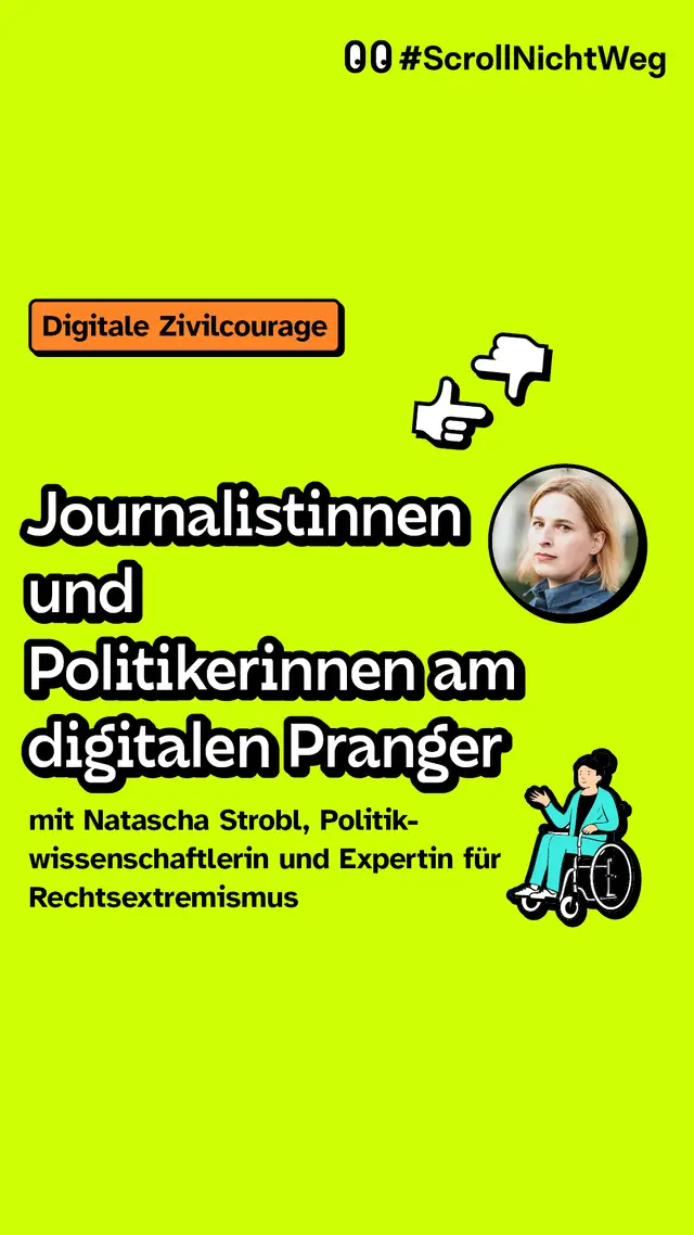 Video: Journalistinnen und Politikerinnen am digitalen Pranger | Interview mit Natascha Strobl