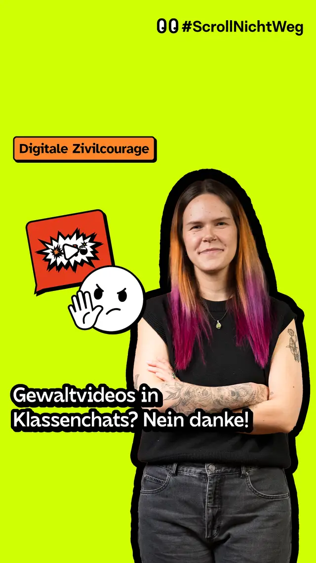 Video: Gewaltvideos in Klassenchats mit Ronja