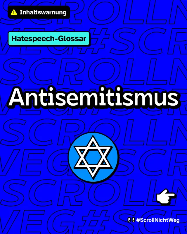 Hatespeech-Glossar: Antisemitismus