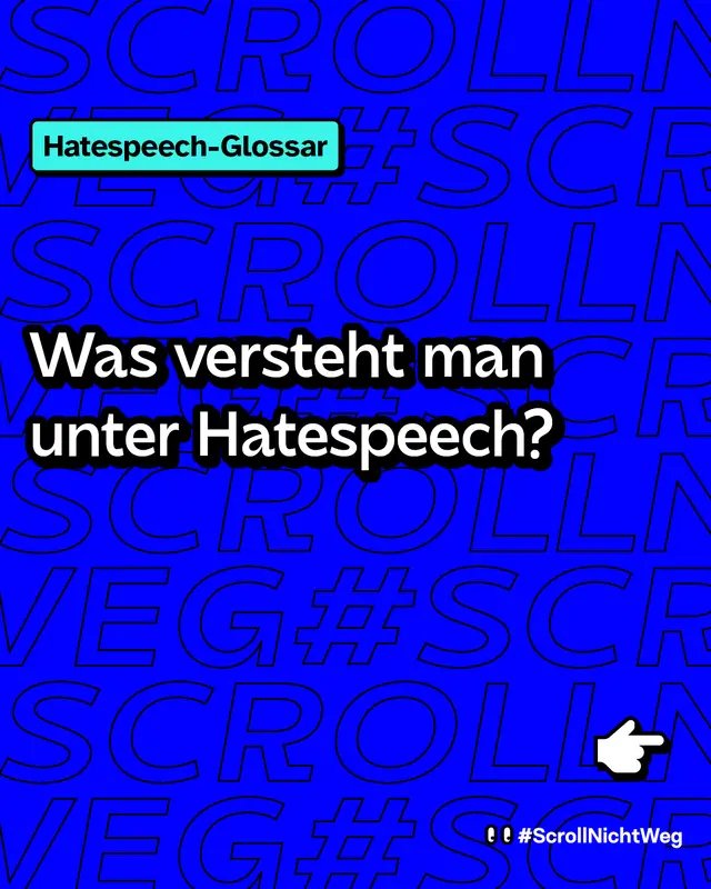 Was versteht man unter Hatespeech?