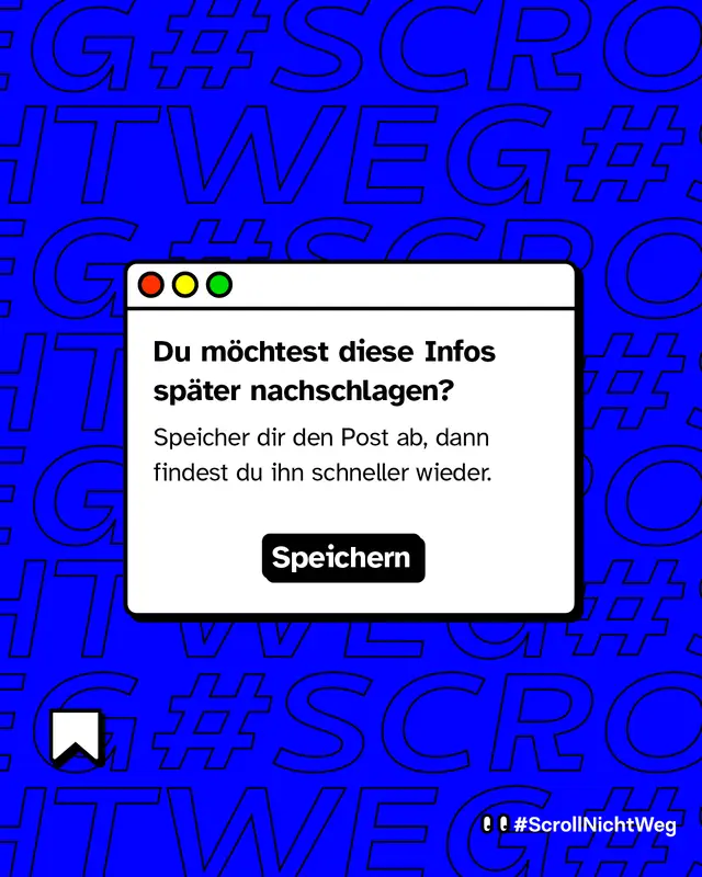 Du m&ouml;chtest diese Infos sp&auml;ter nachschlagen? Speicher dir den Post ab, dann findest du ihn schnell wieder.