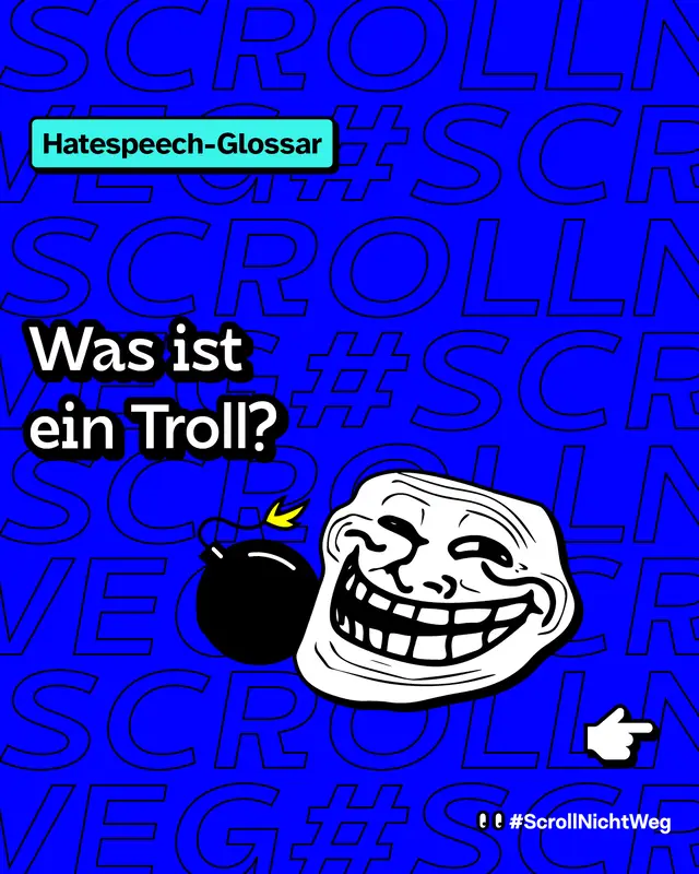 Hatespeech-Glossar: Was ist ein Troll?
