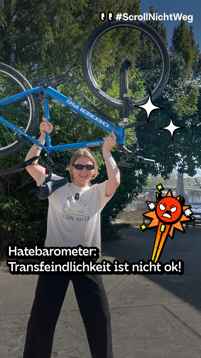Video: Hatebarometer: Tranfeindlichkeit ist nicht okay