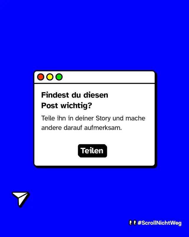 Findest du diesen Post wichtig? Teile ihn und mach andere darauf aufmerksam.