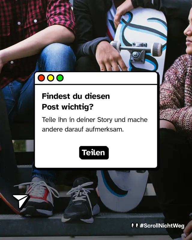 Findest du diesen Post wichtig? Dann teile ihn in deiner Story.
