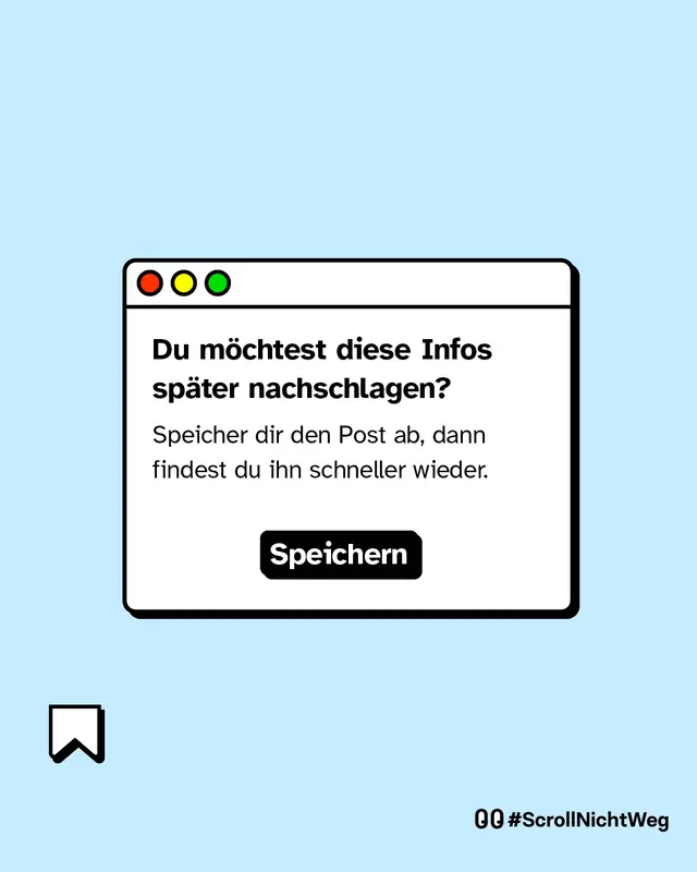 Du möchtest diese Infos später nachschlagen? Dann speichere dir diesen Post ab.