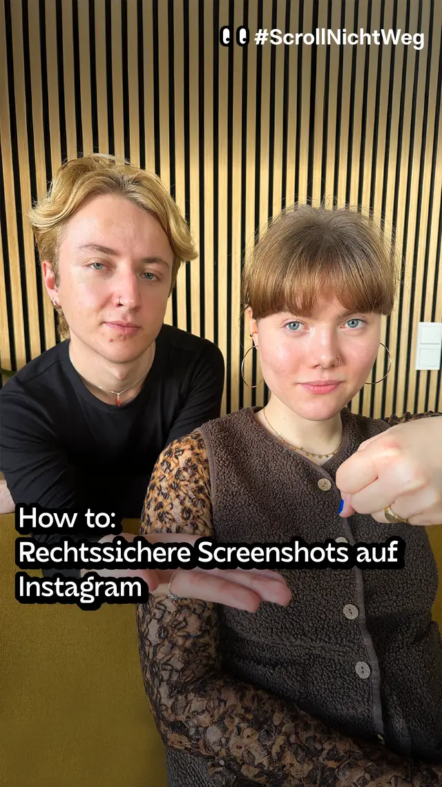 Video: Rechtssichere Screenshots auf Instagram