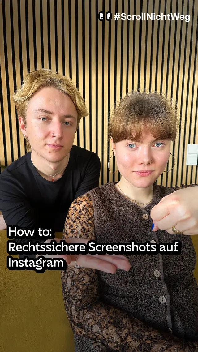 Video: Rechtssichere Screenshots auf Instagram