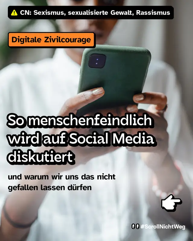 So menschenfeindlich wird auf Social Media diskutiert und warum wir uns das nicht gefallen lassen dürfen.