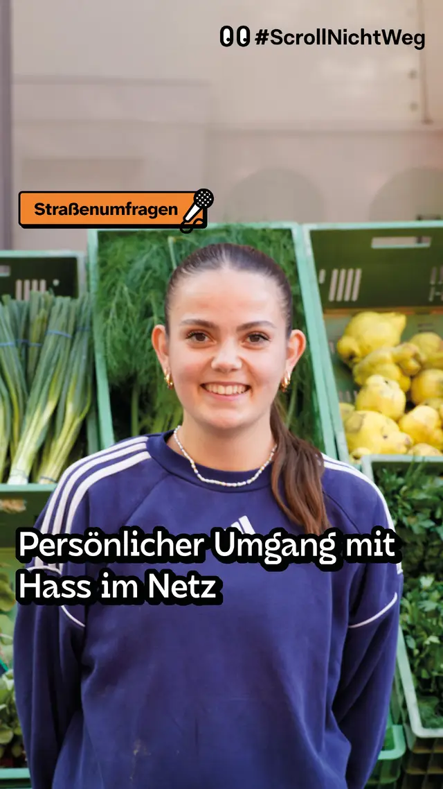 Video: Stra&szlig;enumfrage / Pers&ouml;nlicher Umgang mit Hass im Netz