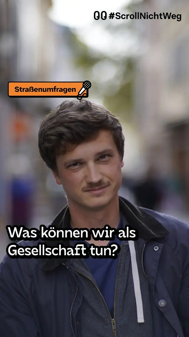 Video: Stra&szlig;enumfrage. Was k&ouml;nnen wir als Gesellschaft tun?