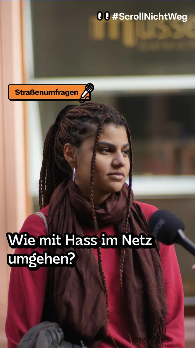 Video: Stra&szlig;enumfrage / Wie mit Hass im Netz umgehen?