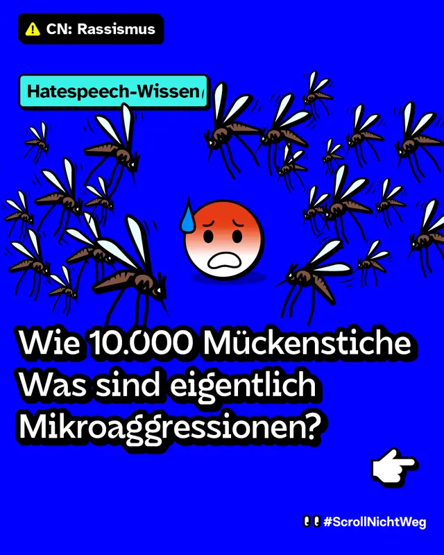 Wie 10.000 M&uuml;ckenstiche. Was sind eigentlich Mikroaggressionen?